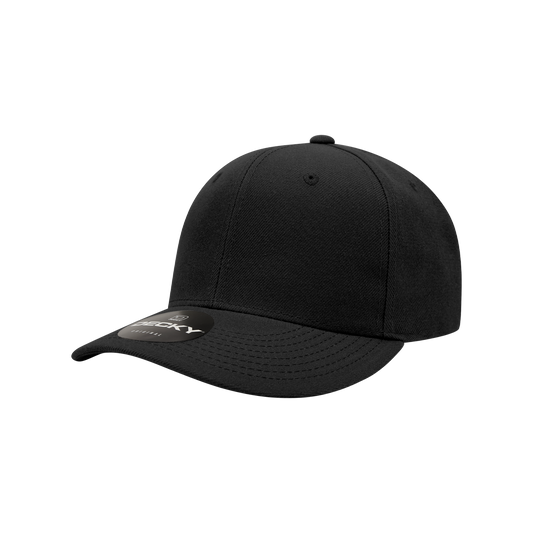 Youth 6 Panel Mid Profile Structured Acrylic/Polyester Cap