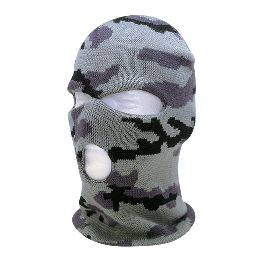 Camo 3 Holes Mask