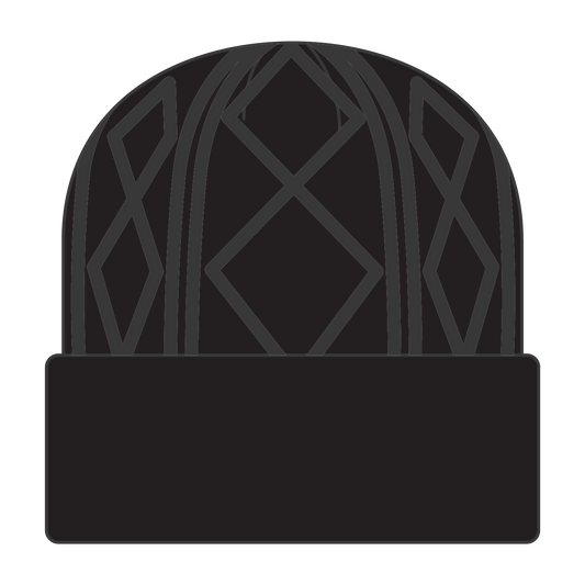 OTTO CAP 12" Cable Knit Beanie w/ Rib Knit Cuff