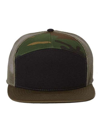 Richardson 168 Seven-Panel Trucker Cap