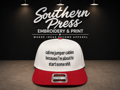 Jumper Cables Hat