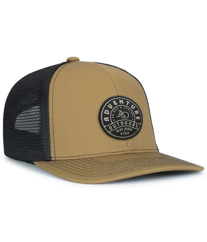 Contrast Stitch Trucker PacFlex Snapback Cap