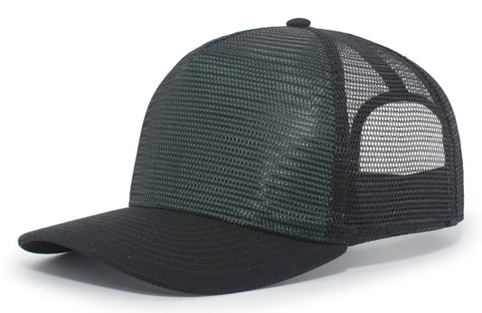 5-Panel Mesh Overlay Trucker Snapback