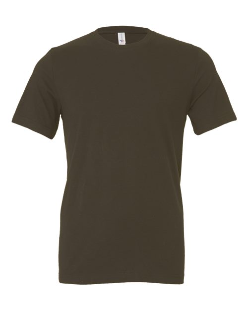 BELLA + CANVAS Army / XS Jersey Tee