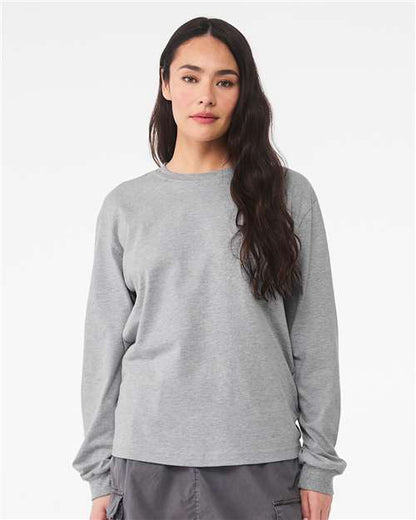 BELLA + CANVAS Athletic Heather / XS 6 oz. Heavyweight Long Sleeve Tee