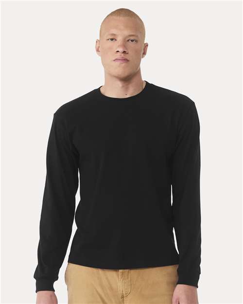 BELLA + CANVAS Black / XS 6 oz. Heavyweight Long Sleeve Tee