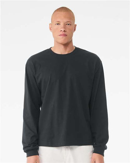 BELLA + CANVAS Dark Grey / XS 6 oz. Heavyweight Long Sleeve Tee