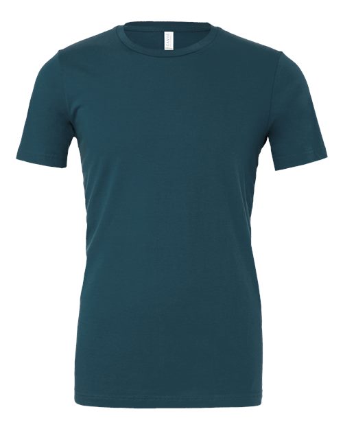 BELLA + CANVAS Deep Teal / XS Jersey Tee