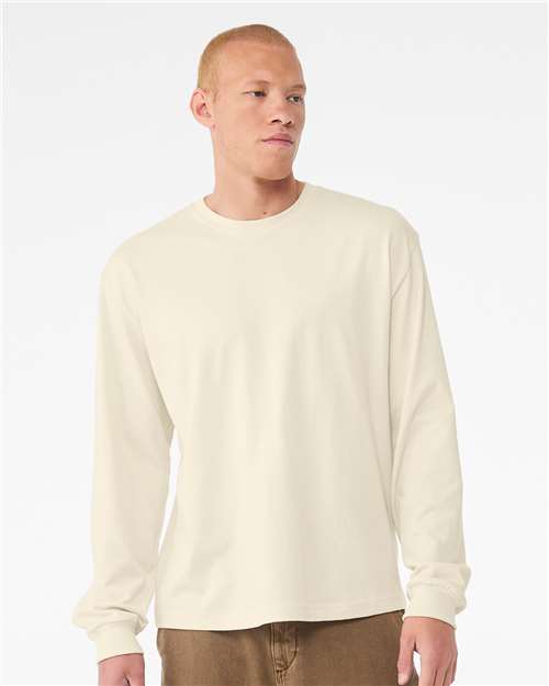 BELLA + CANVAS Natural / XS 6 oz. Heavyweight Long Sleeve Tee