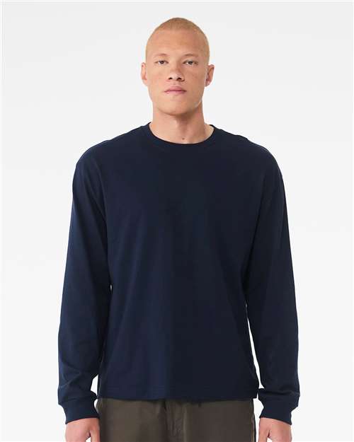 BELLA + CANVAS Navy / XS 6 oz. Heavyweight Long Sleeve Tee