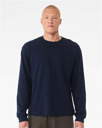 BELLA + CANVAS Navy / XS 6 oz. Heavyweight Long Sleeve Tee