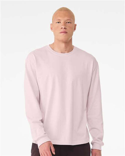 BELLA + CANVAS Soft Pink / XS 6 oz. Heavyweight Long Sleeve Tee