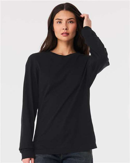 BELLA + CANVAS Vintage Black / XS 6 oz. Heavyweight Long Sleeve Tee