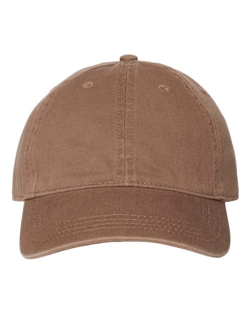 CAP AMERICA Brown / Adjustable Relaxed Golf Dad Hat