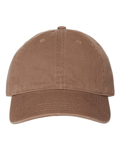 CAP AMERICA Brown / Adjustable Relaxed Golf Dad Hat