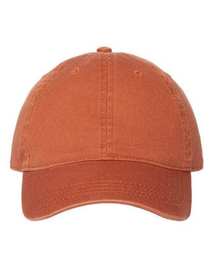CAP AMERICA Burnt Orange / Adjustable Relaxed Golf Dad Hat