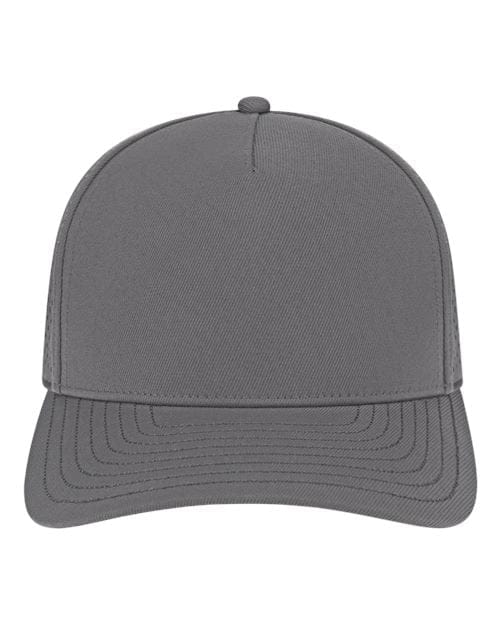 CAP AMERICA Charcoal / Adjustable Premium Water-Resistant Perforated Cap