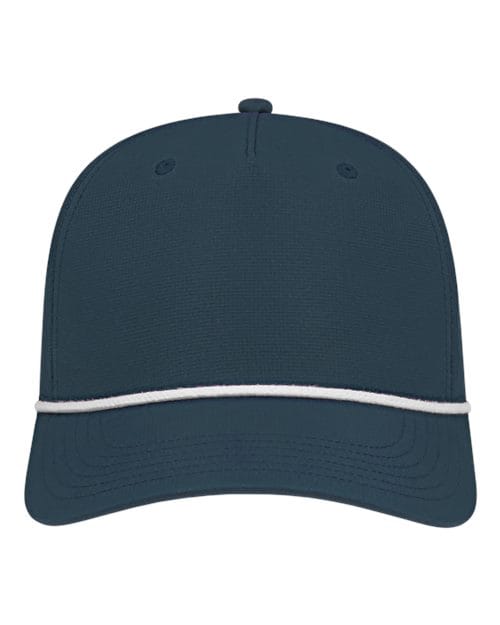 CAP AMERICA Dark Blue/ White / Adjustable Athletic Rope Cap