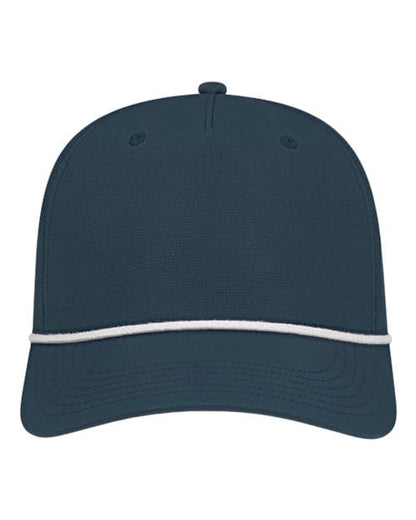CAP AMERICA Dark Blue/ White / Adjustable Athletic Rope Cap