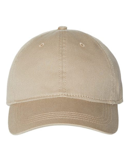 CAP AMERICA Khaki / Adjustable Relaxed Golf Dad Hat