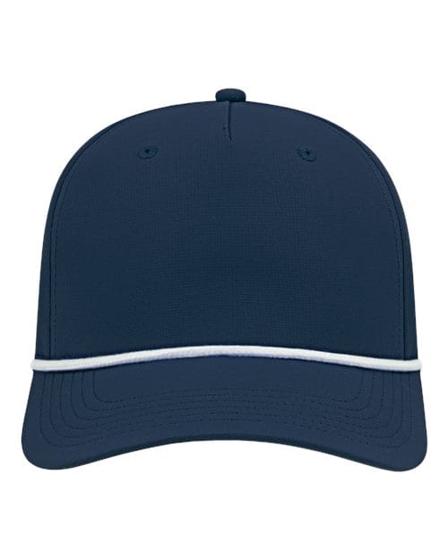 CAP AMERICA Navy/ White / Adjustable Cap America Athletic Rope Cap