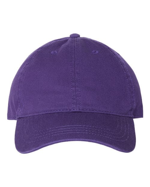CAP AMERICA Purple / Adjustable Relaxed Golf Dad Hat