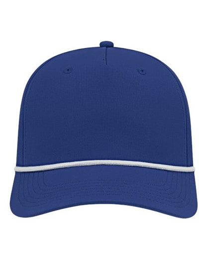 CAP AMERICA Royal/ White / Adjustable Cap America Athletic Rope Cap