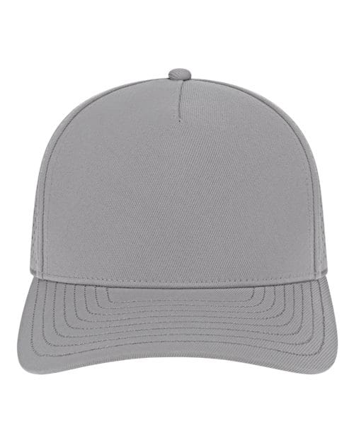 CAP AMERICA Silver / Adjustable Premium Water-Resistant Perforated Cap