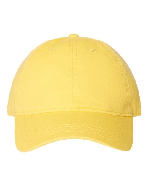 CAP AMERICA Yellow / Adjustable Relaxed Golf Dad Hat