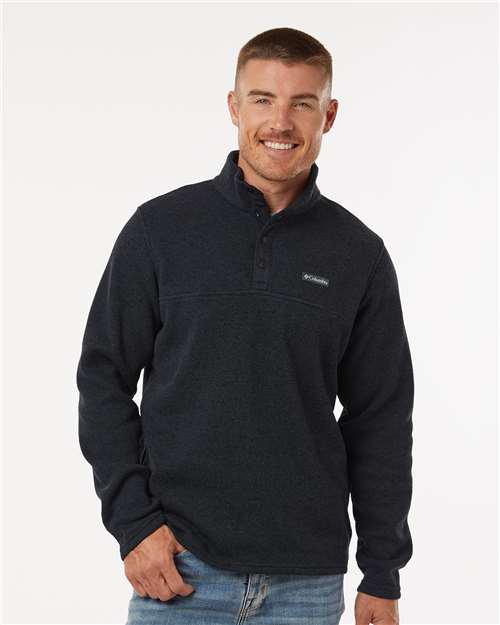 Columbia Black / S Men's Alto Pass™ Fleece Half-Snap Pullover