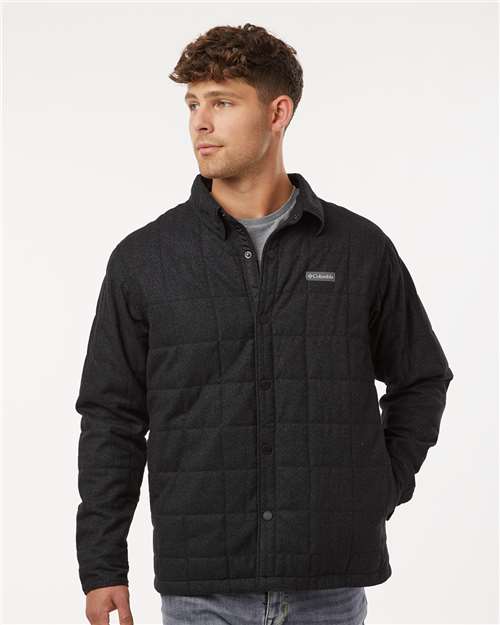 Columbia Black / S Men's Landroamer™ Quilted Shirt Jacket