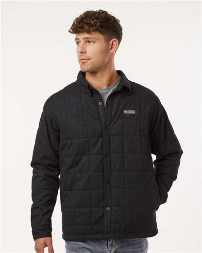 Columbia Black / S Men's Landroamer™ Quilted Shirt Jacket