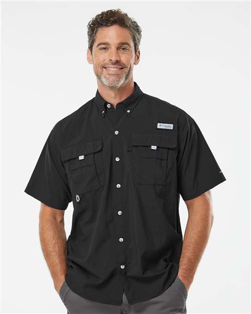 Columbia Black / S Men's PFG Bahama™ II Short Sleeve Shirt