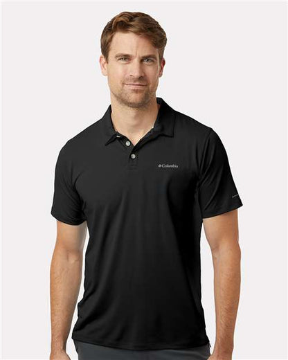 Columbia Black / S Men's Tech Trail™ Utility Polo