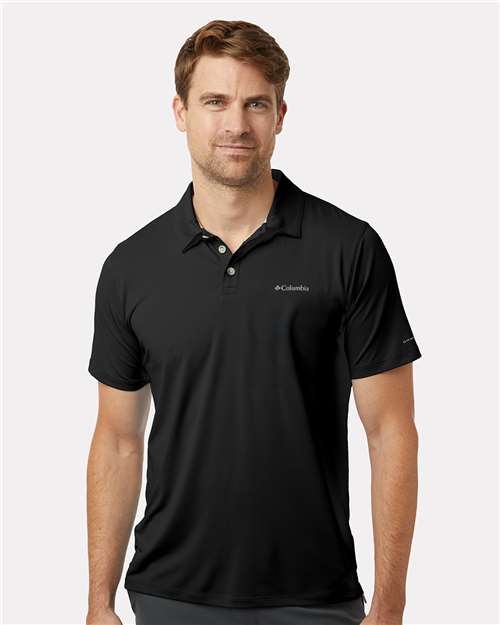 Columbia Black / S Men's Tech Trail™ Utility Polo