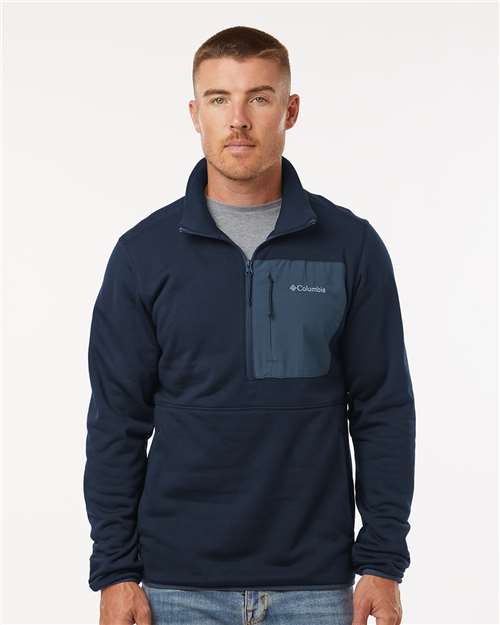 Columbia Collegiate Navy/ Dark Mountain / L Men's Columbia Hike™ II Half-Zip Pullover