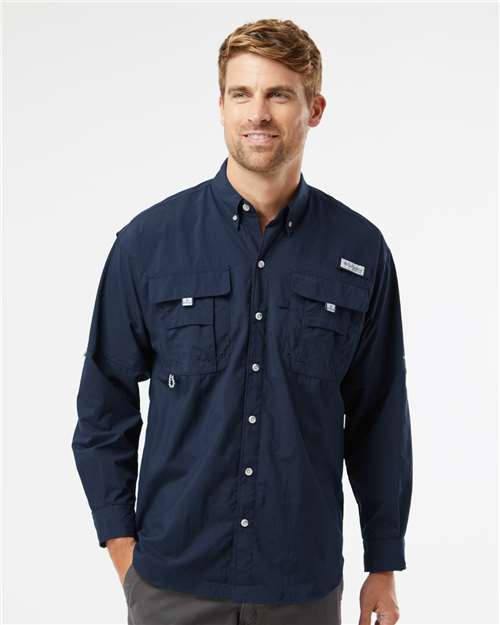 Columbia Collegiate Navy / S Men's PFG Bahama™ II Shirt