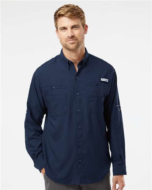 Columbia Collegiate Navy / S Men's PFG Tamiami™ II Shirt