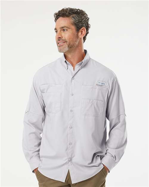 Columbia Cool Grey / M Men's PFG Tamiami™ II Fishing Shirt