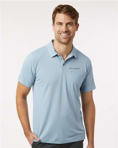 Columbia Ripple Blue / S Men's Tech Trail™ Utility Polo
