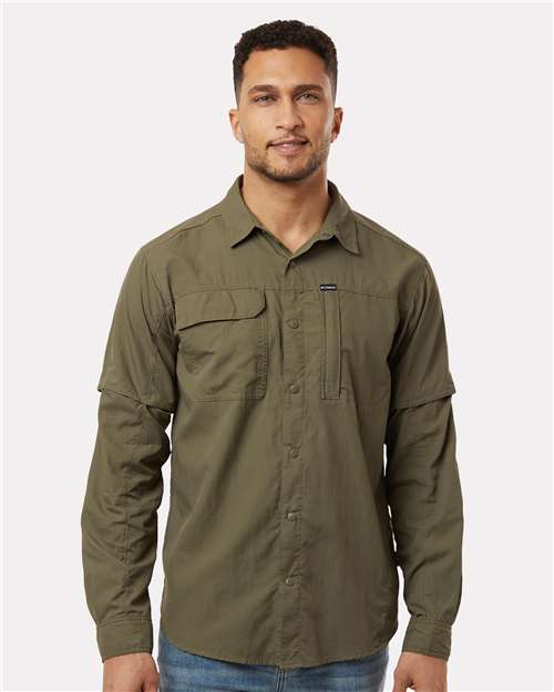 Columbia Stone Green / S Men's Skien Valley™ Pocket Shirt