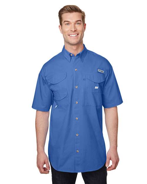 Columbia Vivid Blue / S Men's Bonehead™ Short Sleeve Shirt
