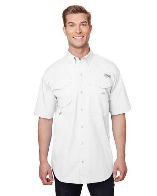 Columbia White / M Men's Bonehead™ Short Sleeve Shirt