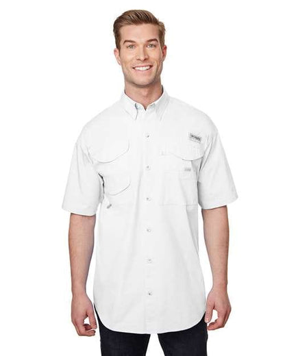 Columbia White / M Men's Bonehead™ Short Sleeve Shirt