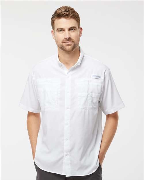 Columbia White / S Men's PFG Tamiami™ II Short Sleeve Shirt