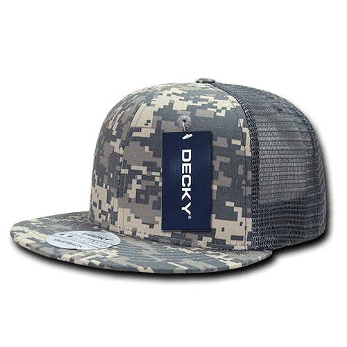 6 Panel High Profile Structured Ripstop Trucker