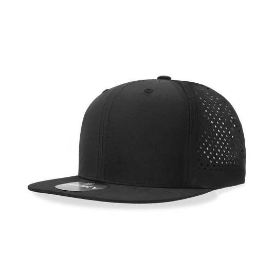 6 Panel High Profile Structured Perforated Performance Snapback