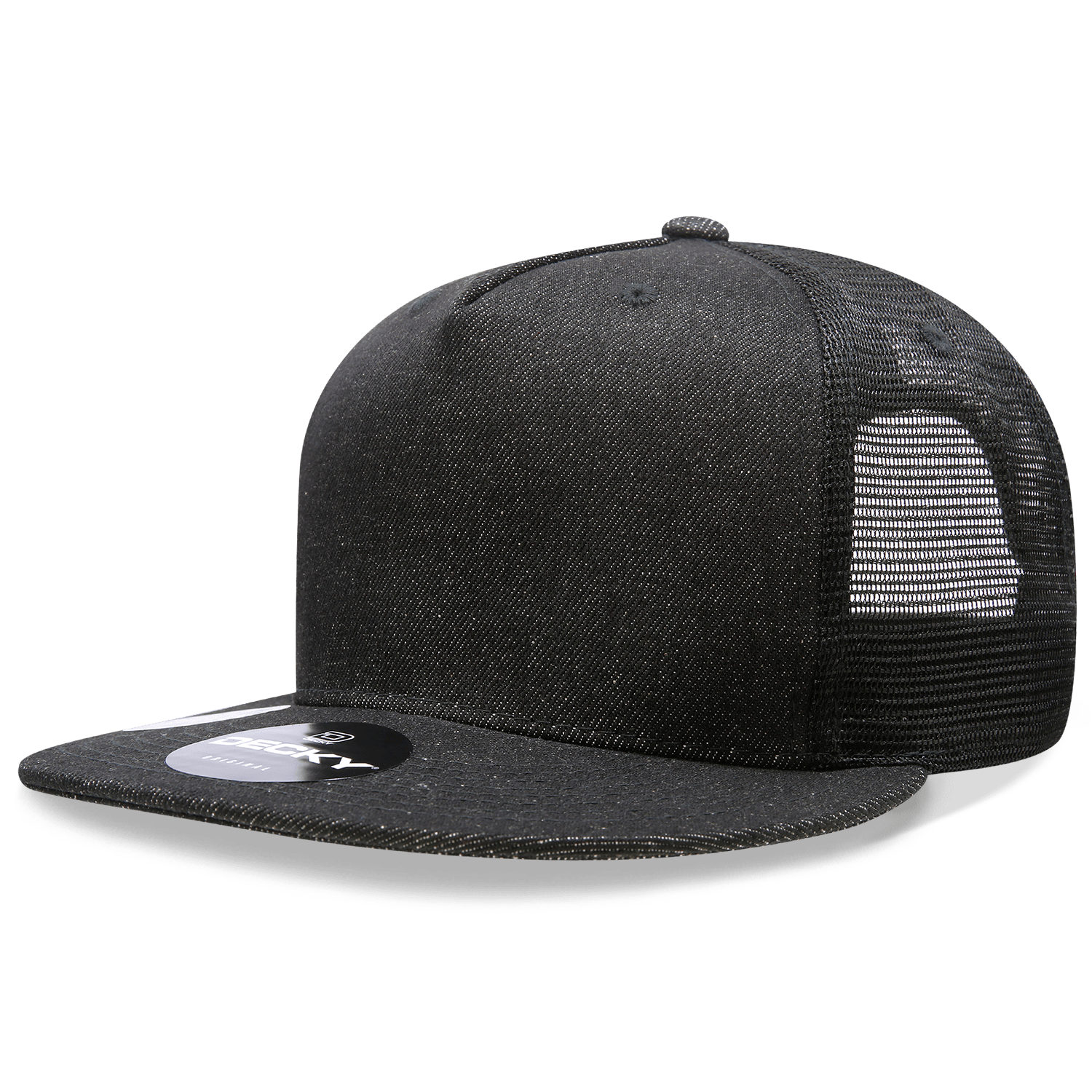 Decky Black / OSFM 5 Panel High Profile Structured Denim Trucker