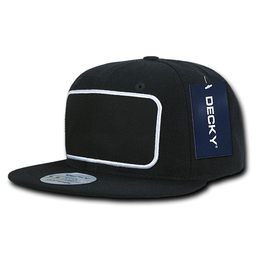 6 Panel High Profile Structured Patch Snapback