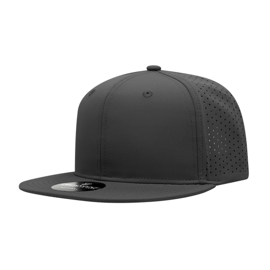 Decky Black / Standard 6 Panel High Prof Perforated